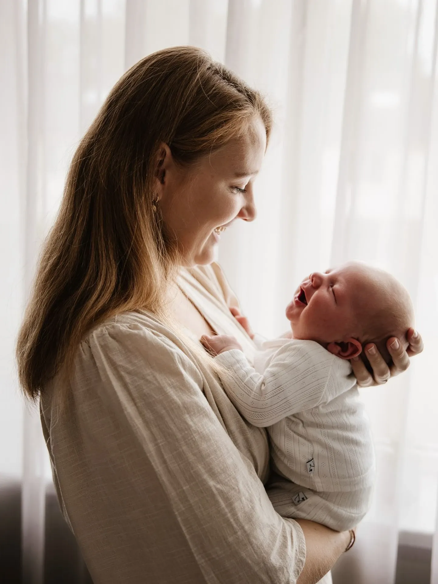 Newbornshoot bij Sem thuis